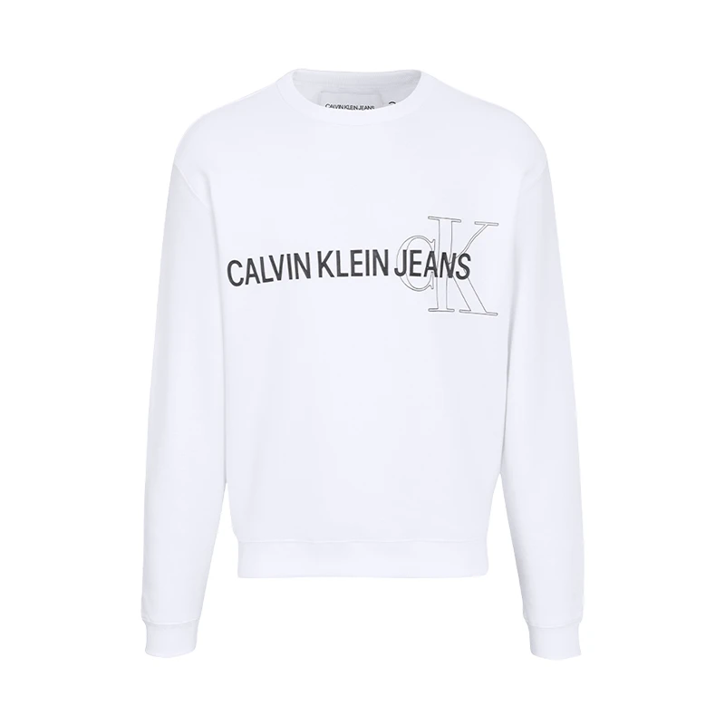 全新未使用 Calvin Klein/凯文克莱 男士针织圆领长袖卫衣10058