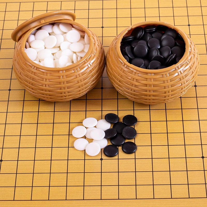 围棋套装包邮比赛棋子五子棋磨砂护眼密胺十九路棋盘送书儿童初学