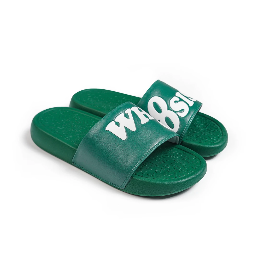 【年货节】WHOOSIS(不知其名)纯色立体logo厚底胶拖鞋夏新款