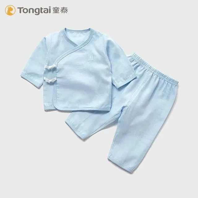 Tongtai/童泰童泰新生婴儿棉纱布分体套装  宝宝新生儿纯棉婴儿衣