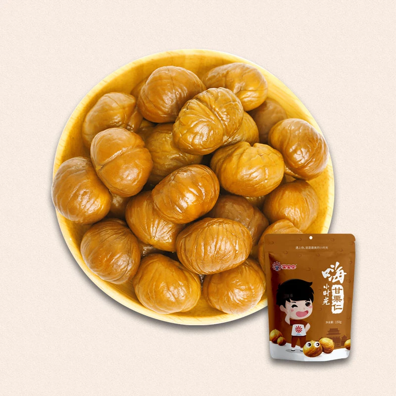美客多板栗仁150g*6袋半粒装