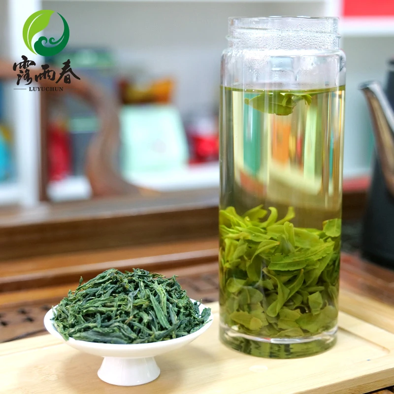 露雨春【2025新茶上市】明前特二级六安瓜片手工炒制高山绿茶栗香