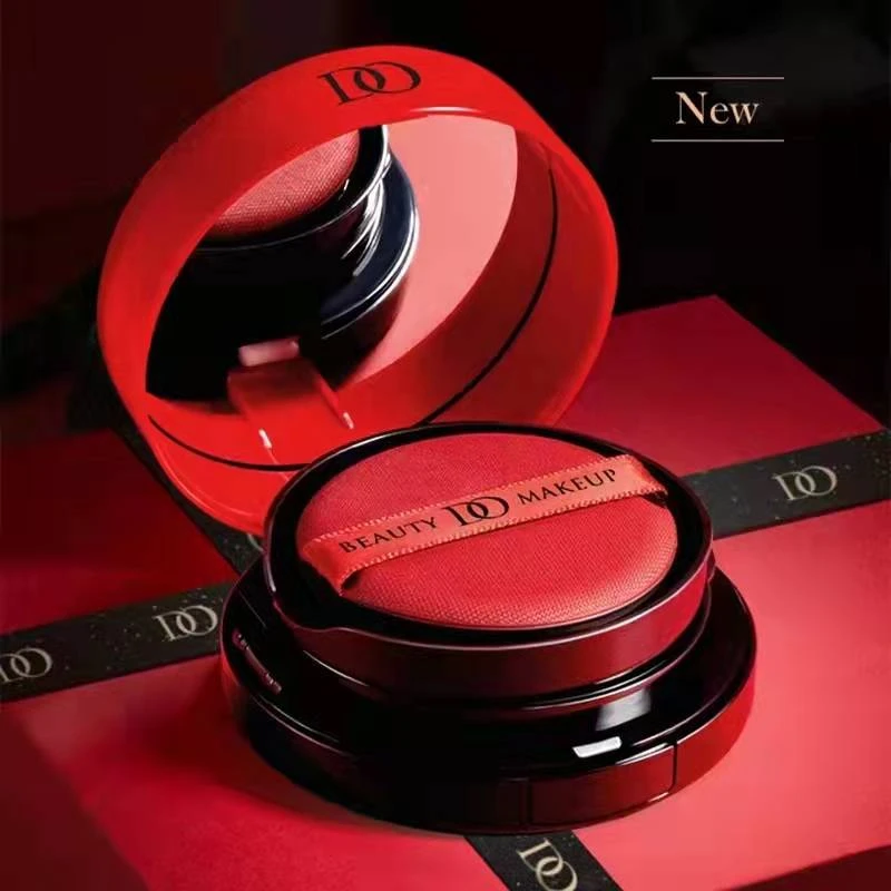 【双层气垫】DO持久不脱妆不卡粉定妆保湿控油遮瑕气垫粉饼经典组合