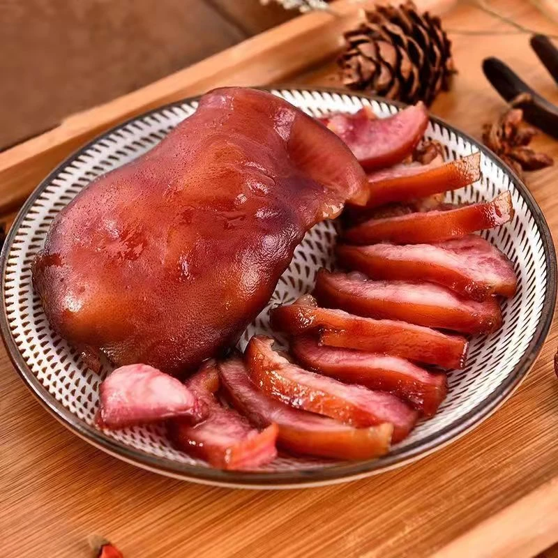 馋三里传统猪拱嘴熟食卤制肉香五香猪鼻猪嘴猪头真空包装猪拱嘴