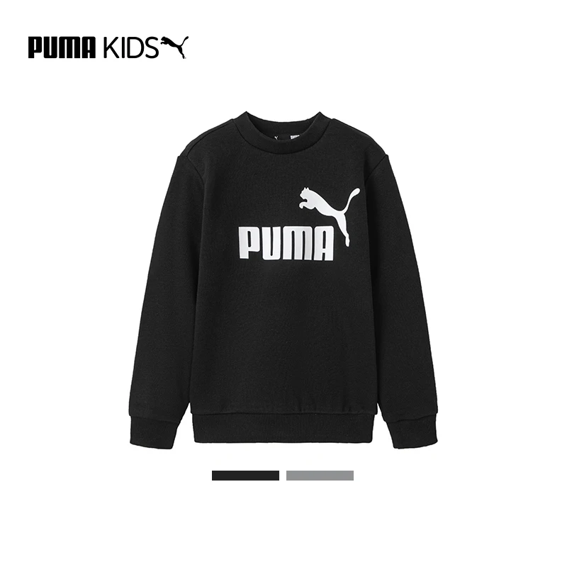 【儿童旗舰】PUMA彪马秋冬新款儿童休闲印花套头圆领针织卫衣846544