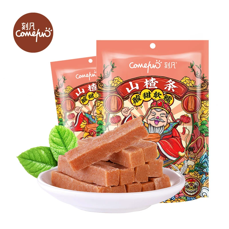 刻凡山楂条休闲酸甜零食儿童办公室点心60g *4袋酸酸甜甜自然新鲜