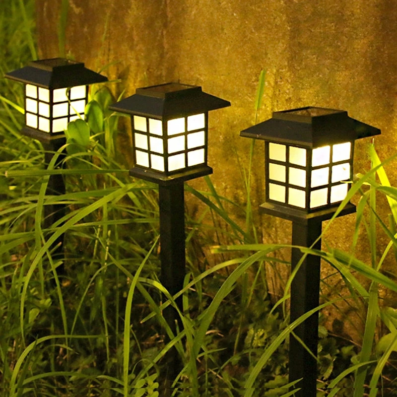 太阳能六宫格草坪灯户外庭院景观灯花园别墅布置院子装饰防水地插
