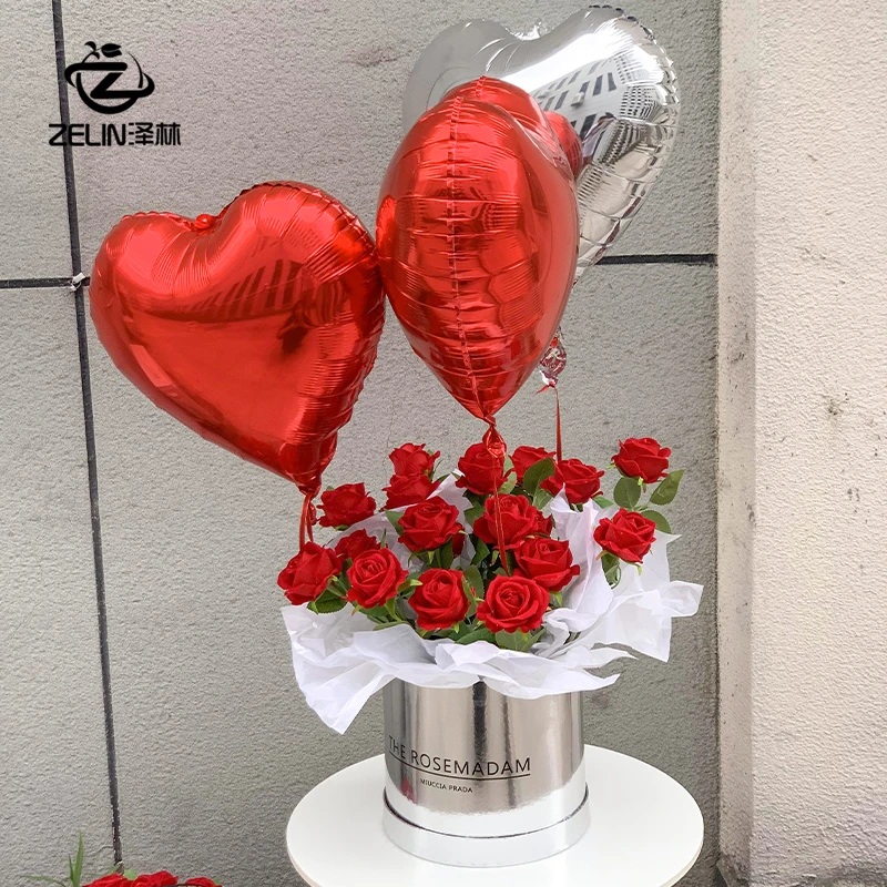 镜面英文套二抱抱桶