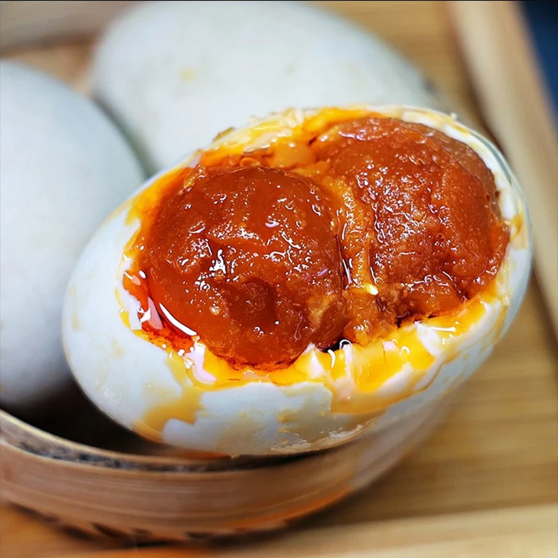 御福缘双黄咸鸭蛋20枚礼盒整箱装双黄蛋红泥腌制流油咸度适中顺丰