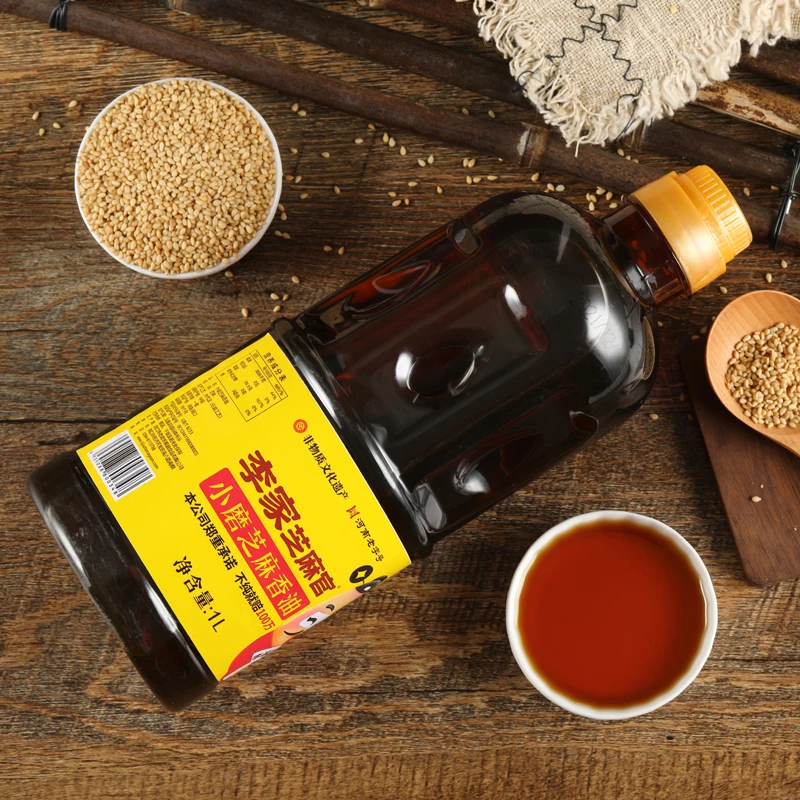 李家芝麻官【非遗老字号】小磨香油芝麻香油麻油榨油传统工艺品质