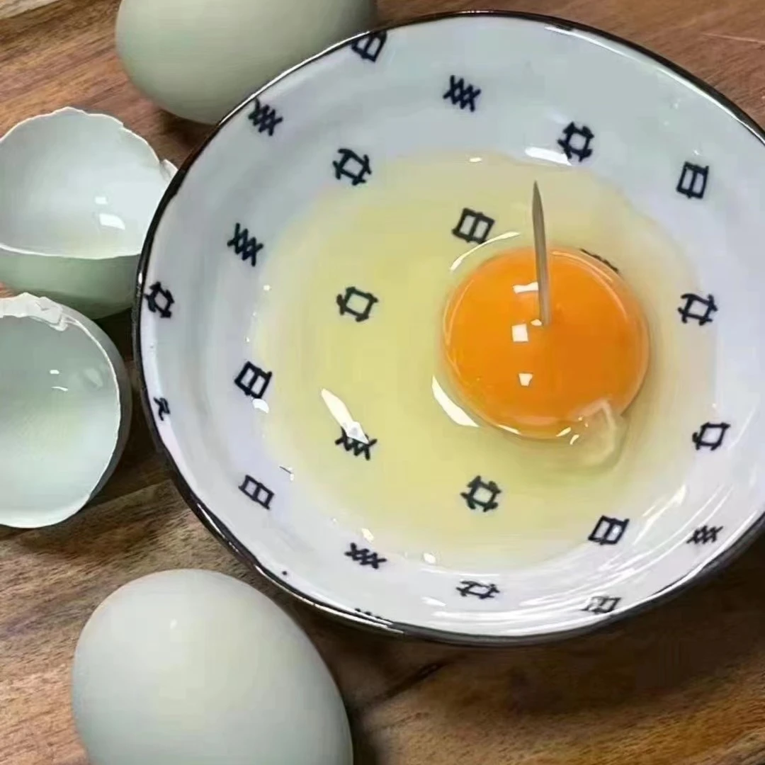 皖南正宗绿壳乌土鸡蛋