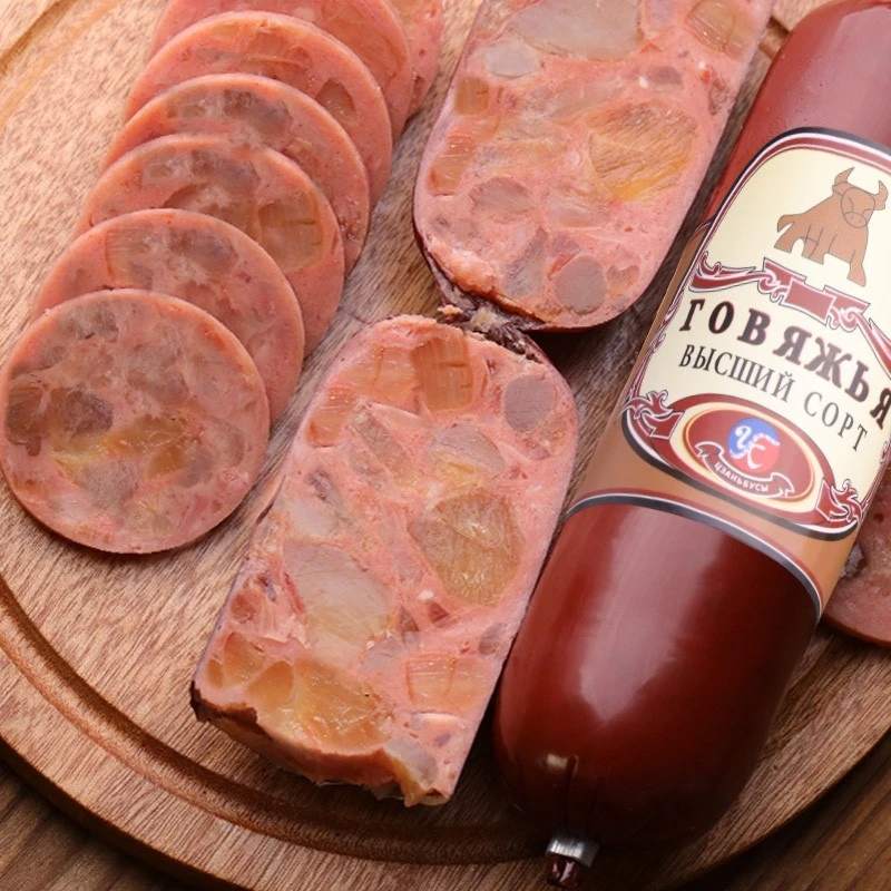 俄罗斯风味香肠牛筋肠350g