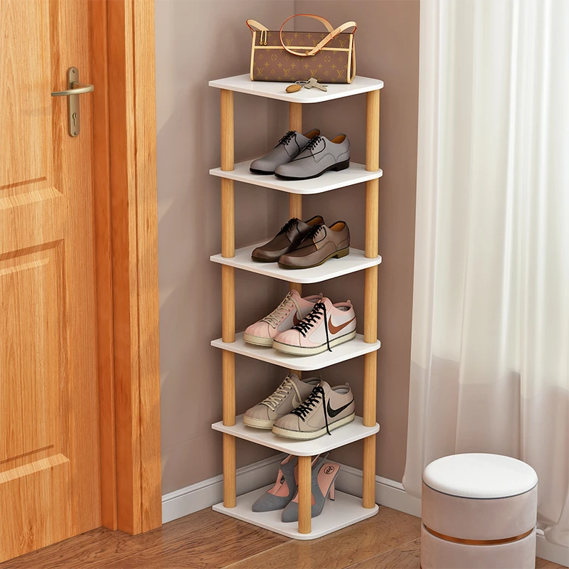 简易鞋架子多层家用门口小型鞋柜省空间宿舍墙角储物收纳鞋架实用