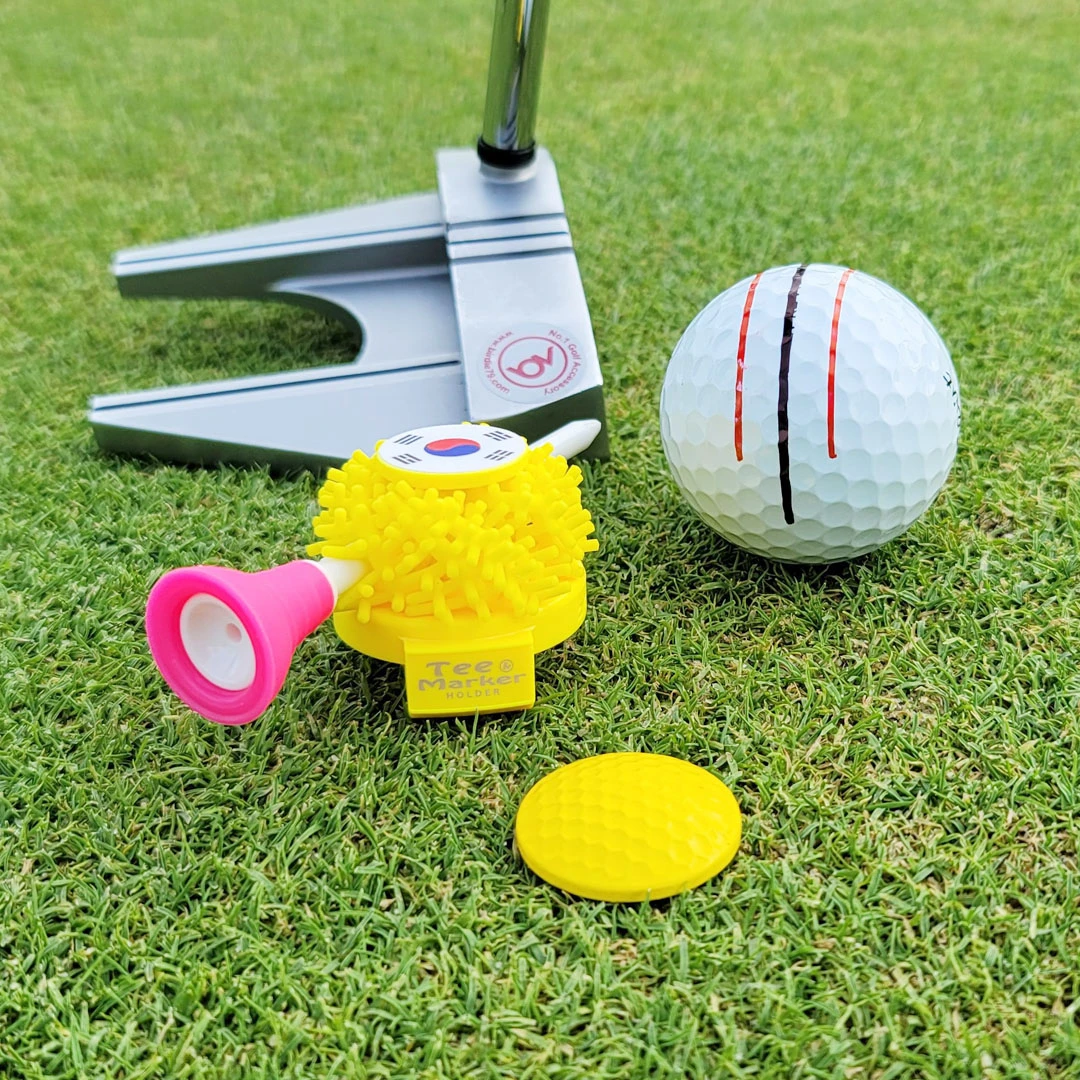高尔夫帽子夹 球钉插（马克）球Tee 下场打球用品