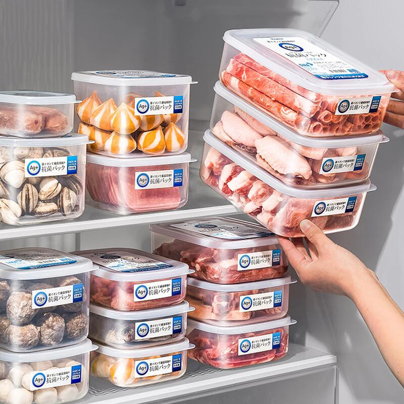 【Sungsa】冰箱密封抗菌保鲜盒食物分装葱姜备菜 学生上班族饭盒