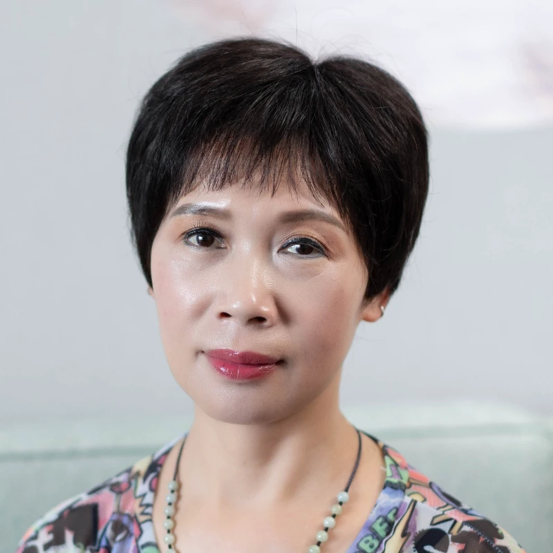 中老年假发真发全套妈妈短发薄款老人光头高档全真人发丝自然舒适