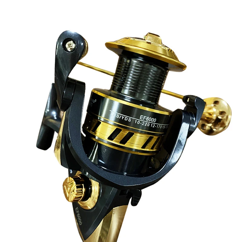 【五年销售】渔轮纺车轮金属鱼线轮海竿轮路亚轮远投轮斜口线杯