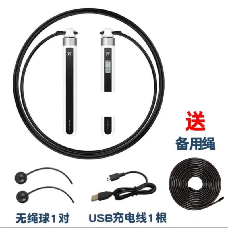（顺丰包邮）pvc计数器无绳耐磨有绳双用跳绳专业运动