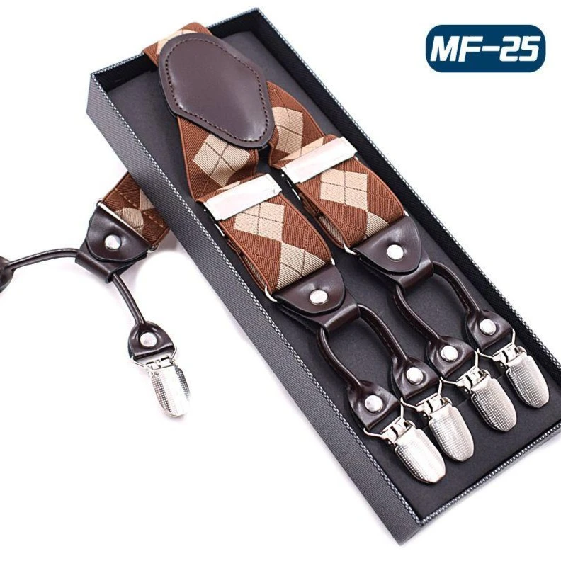 男士真皮背带|型男必备|花色背带【墨理老刘】推荐 吊带松紧防滑