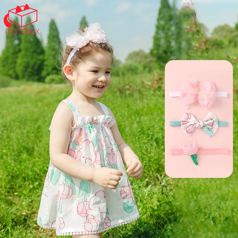 MOMOBOX婴儿发带不勒头女宝宝可爱超萌婴幼儿夏季公主发箍头饰