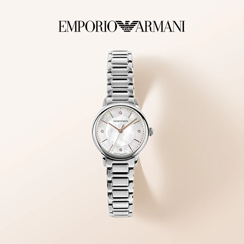 Emporio Armani/安普里奥·阿玛尼手表女精致轻奢石英女表ARS5300