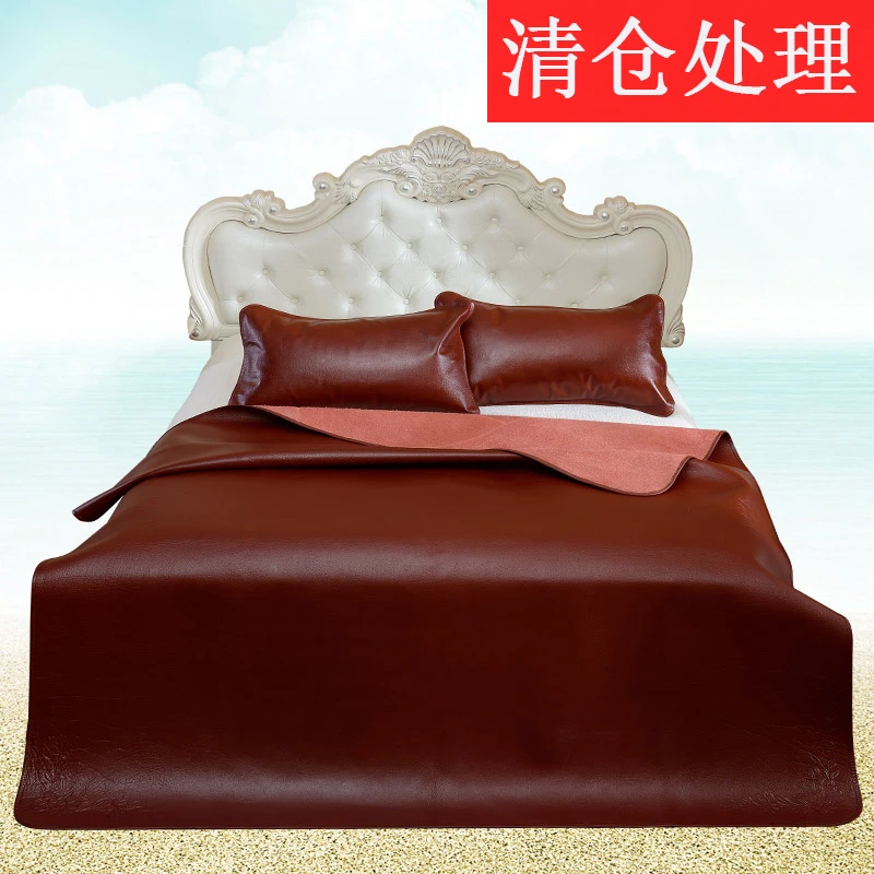 【轻微瑕疵】牧派头层水牛皮凉席1.8米1.5m 软整张牛皮席