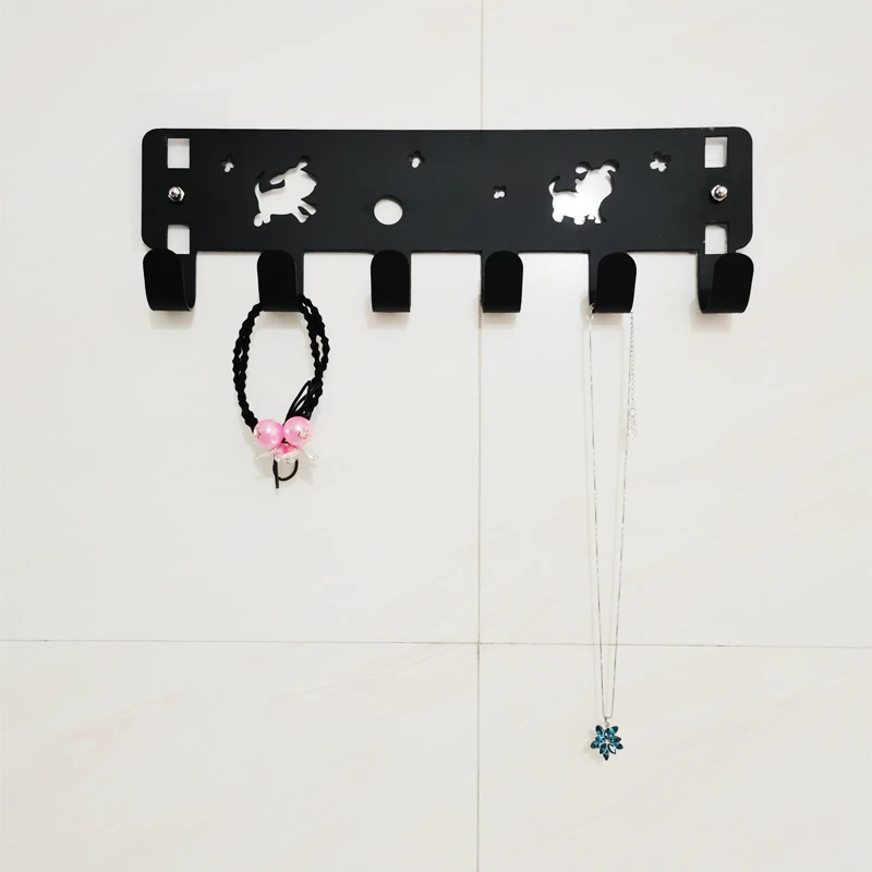 OSHIYI/欧世艺30cm系列狗玩球门后挂钩壁挂款墙壁置物架收纳神器