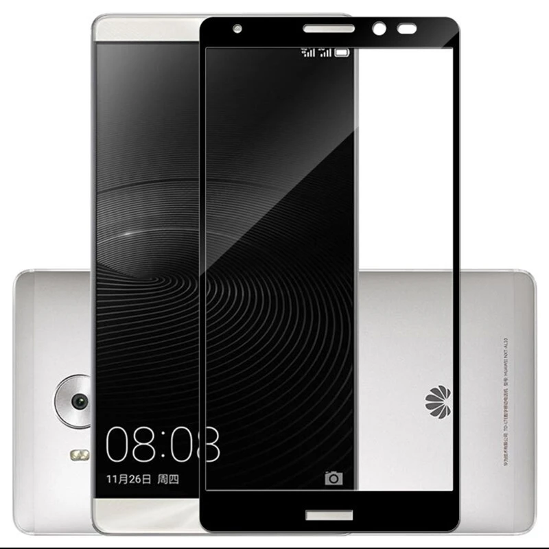 适用于华为mate8钢化膜NXT-AL10全屏抗蓝光防爆玻璃手机保护贴膜