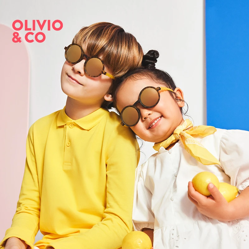 【嘉禾专属特惠】OLIVIO&CO儿童偏光太阳镜男女童防紫外线防晒护眼
