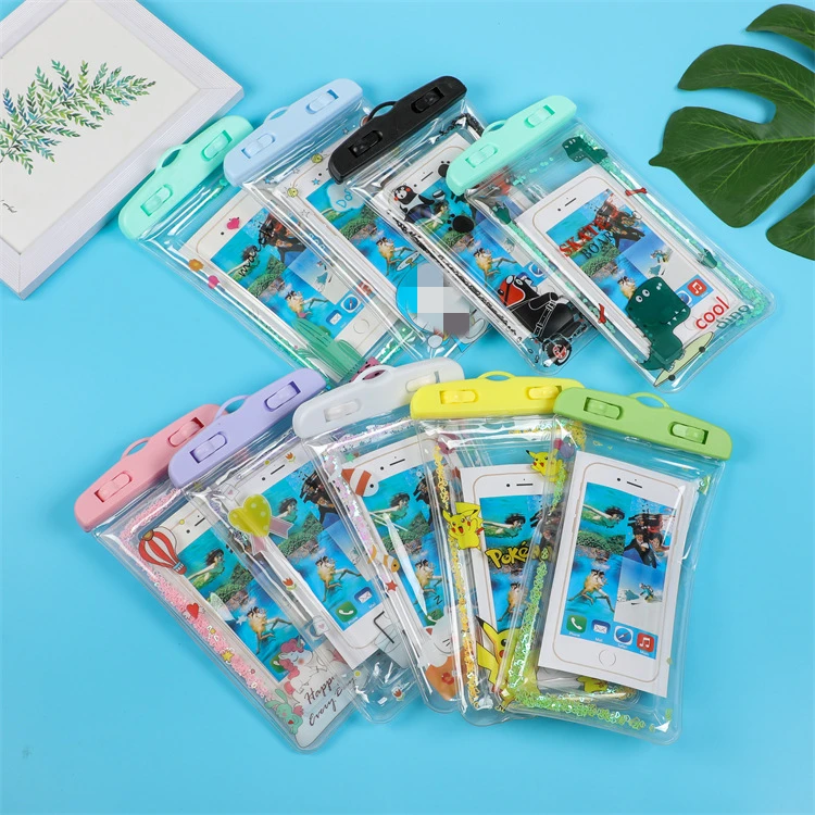 【卡通/气囊/荧光款】手机防水袋可触屏游泳温泉水拍照防水网红pvc