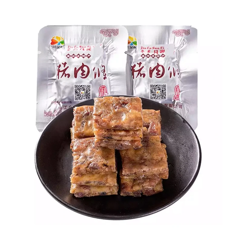 金恩凡提猪油渣猪肉条温州特产香酥肉独立包装零食即食猪肉零食