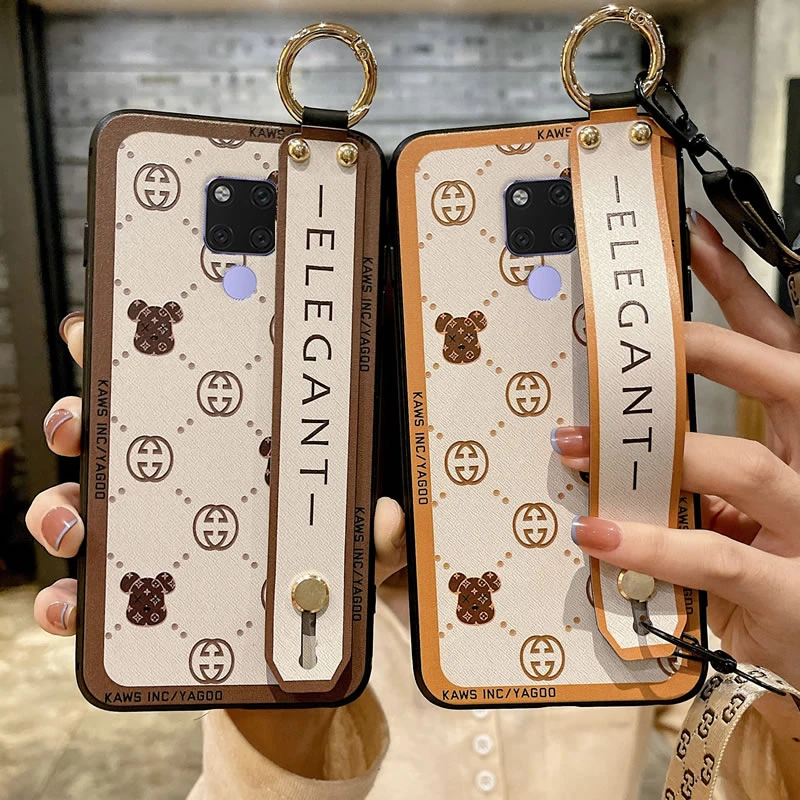 适用于华为mate20X手机壳EVR-AL00/TL00潮牌保护套软防摔斜挎腕带