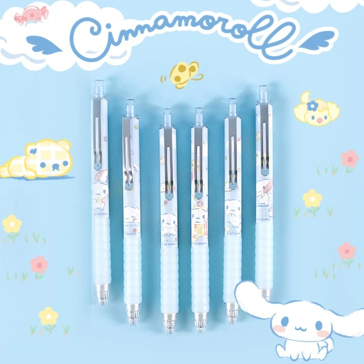 KinborX三丽鸥玉桂狗 葫芦头按动中性笔 0.5mm