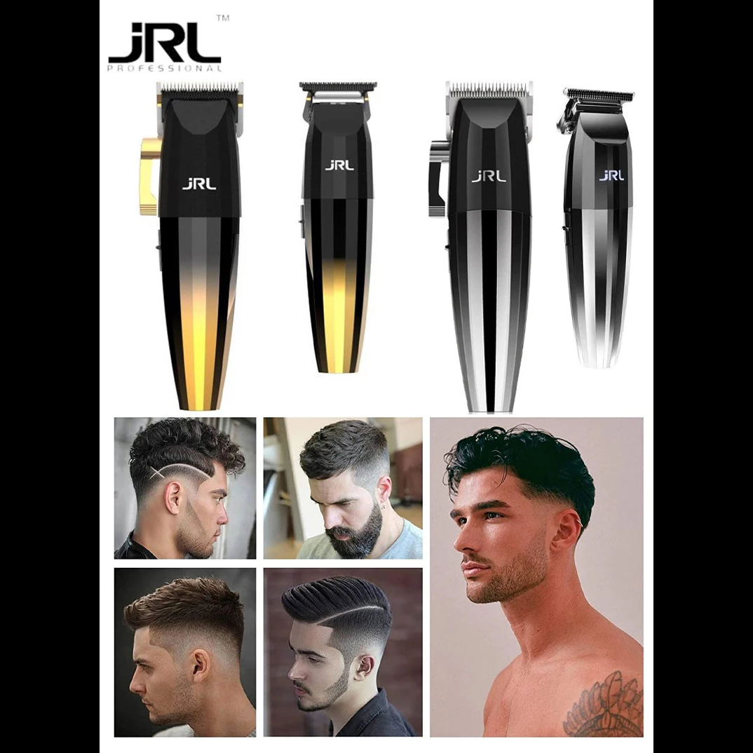 正品JRL电推剪家用剃头理发器专业发廊专用油头雕刻静音推子
