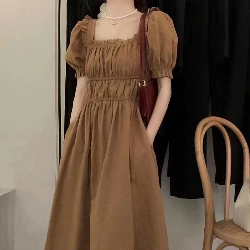 （窦窦家大码女装）法式赫本风公主裙