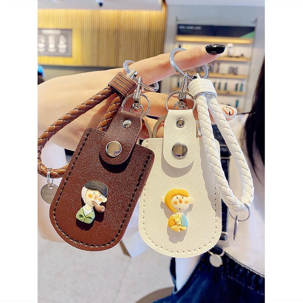 ins可爱小区门禁卡可感应卡水滴形长方形电梯卡保护套公交饭卡套