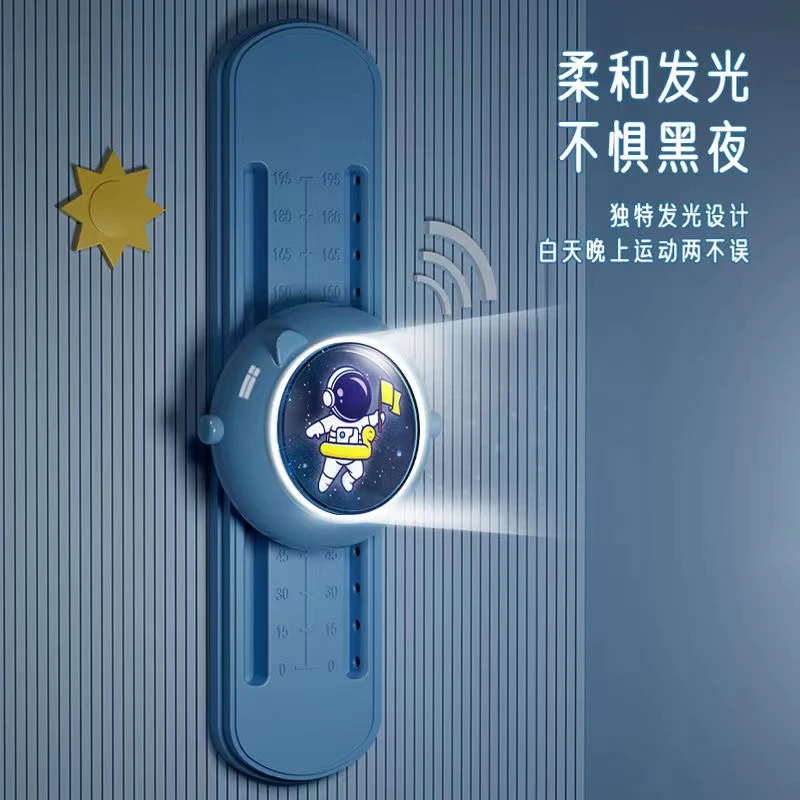 儿童高颜值发光可调节语音计数跳跃训练器弹跳运动拍拍乐升级蓝色