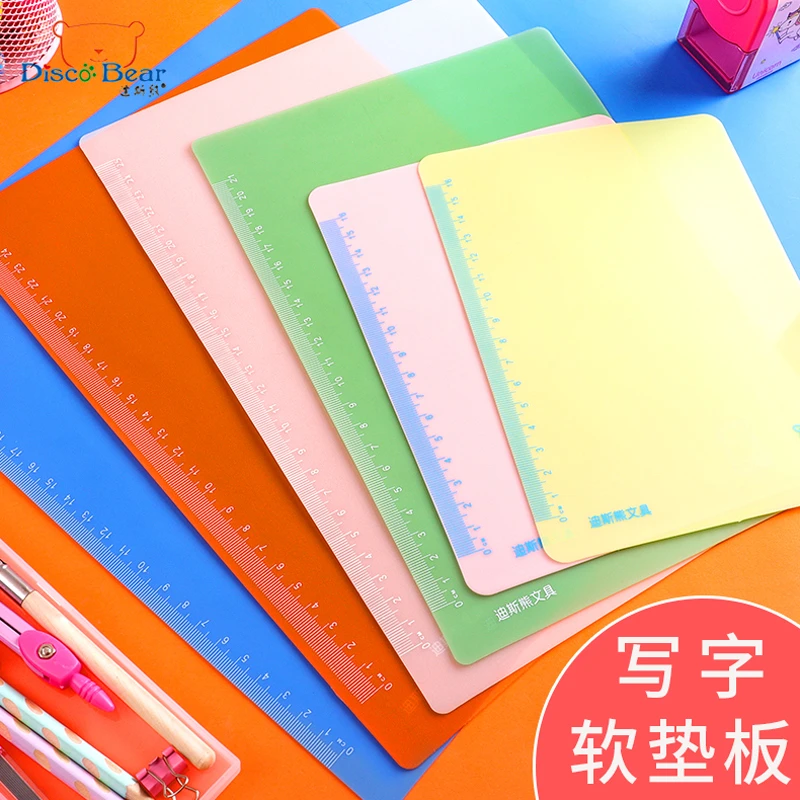 果冻软垫板硅胶A4桌面垫板写字考试试卷画画小学生垫本写作业板垫