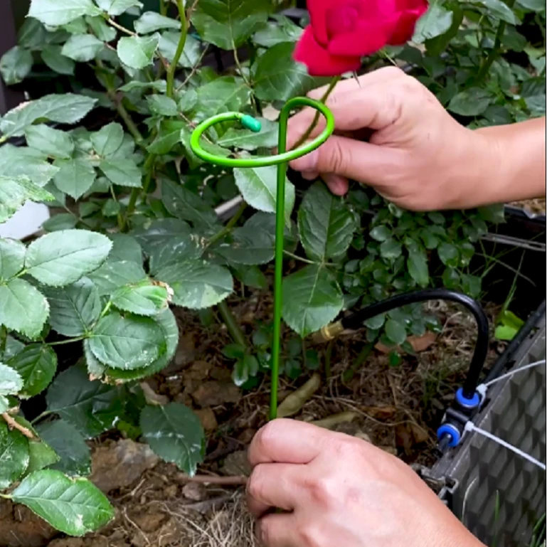 智创 花卉造型园艺盆栽固定 支撑杆美观简单