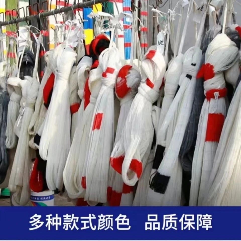 传统撒网网衣手工大力马线手抛网网片旋网网衣半成品网衣4编8编