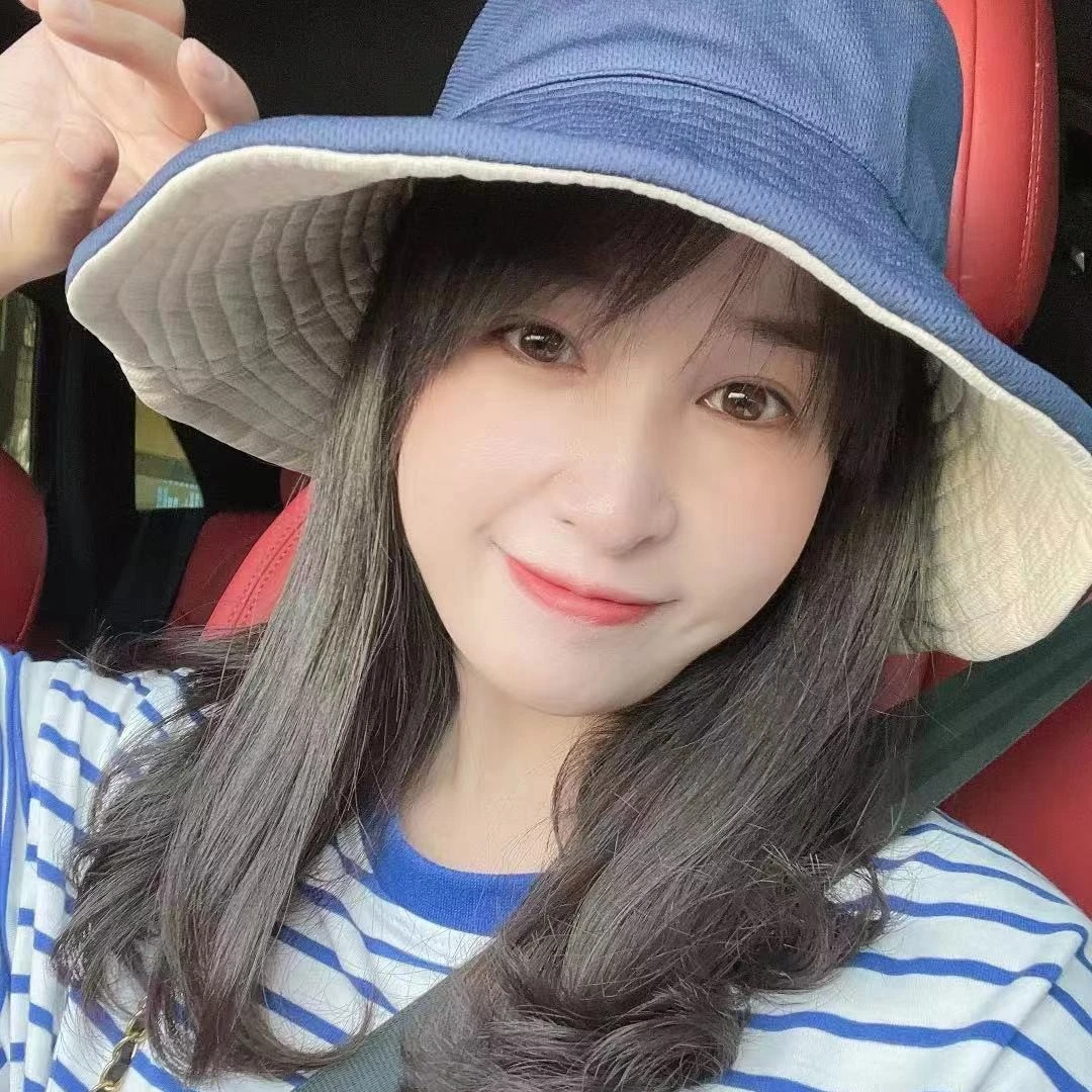 双面踩线遮脸防晒渔夫帽！圆顶大沿帽子出游休闲百搭女式两面可戴