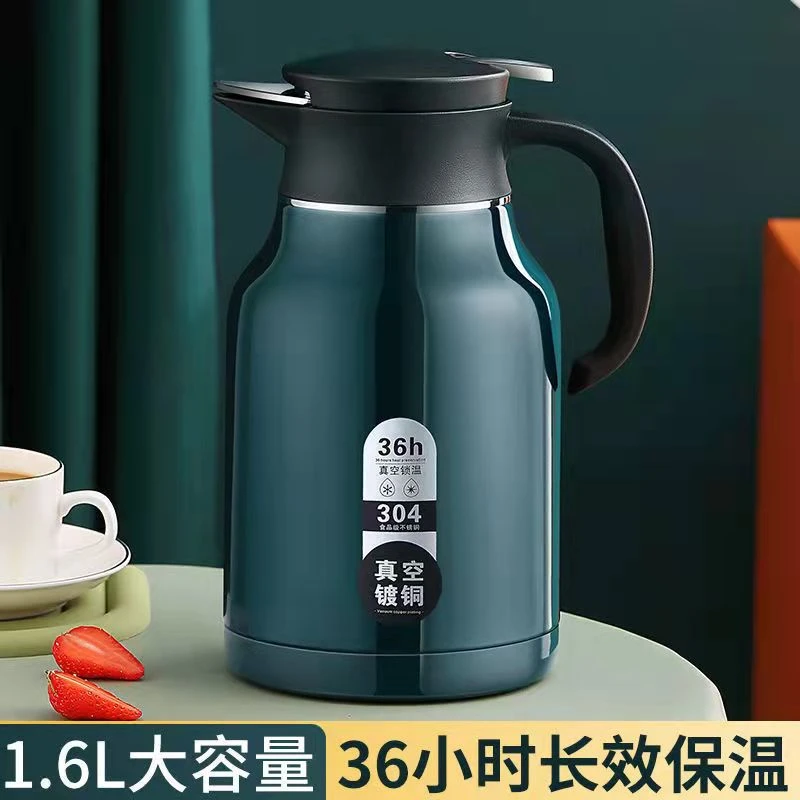 亚德力保温壶304不锈钢家用36小时真空保温水壶宿舍开水瓶热水瓶