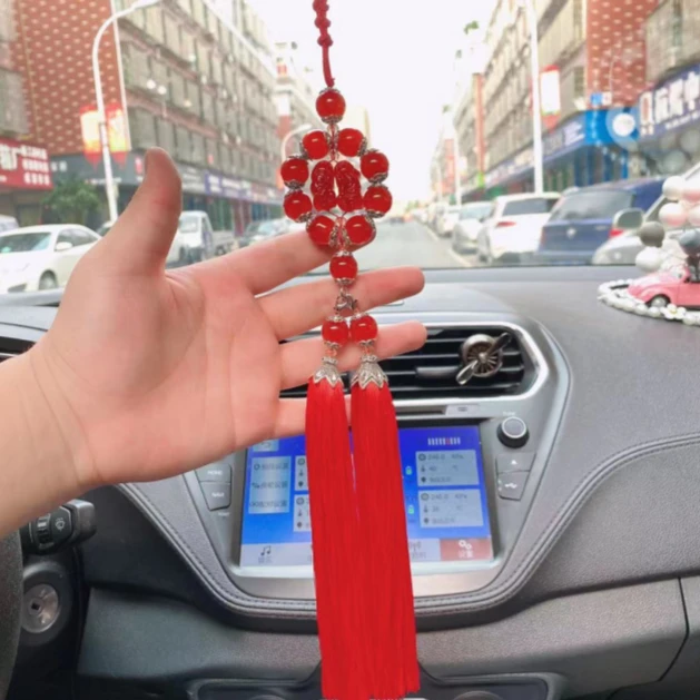 【汽车挂件】红皮休汽车挂件 汽车装饰用品饰品高档汽车挂件饰品