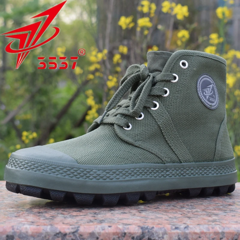 3537解放鞋高帮耐磨劳保鞋防滑黄胶鞋男女工作劳动帆布夏季透气鞋