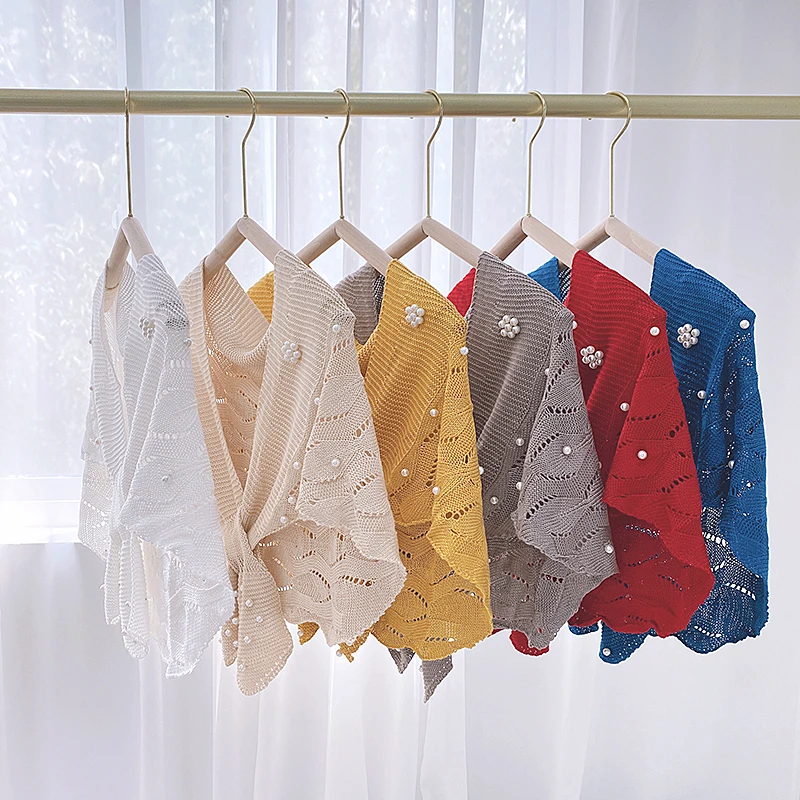 空调房小披肩女夏季薄款旗袍外搭小搭肩时尚洋气护肩颈保暖配裙子