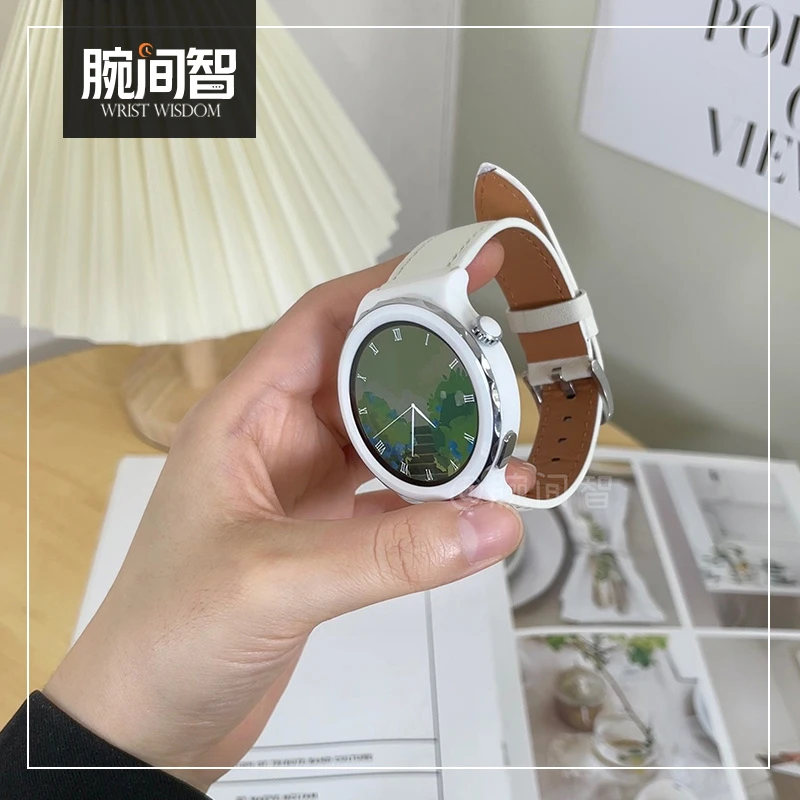 【官方同款】适用新款华为手表GT3Pro表带WATCH GT3 PRO真皮替换