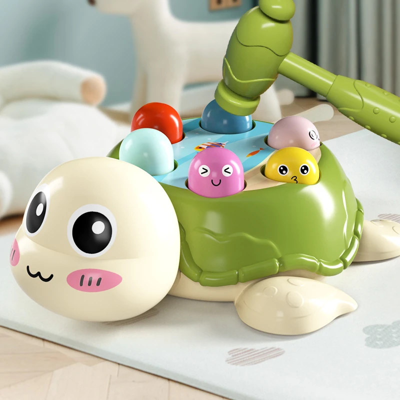 打地鼠玩具益智力1-2岁半幼儿童宝宝女孩男孩婴儿早教敲打小乌龟