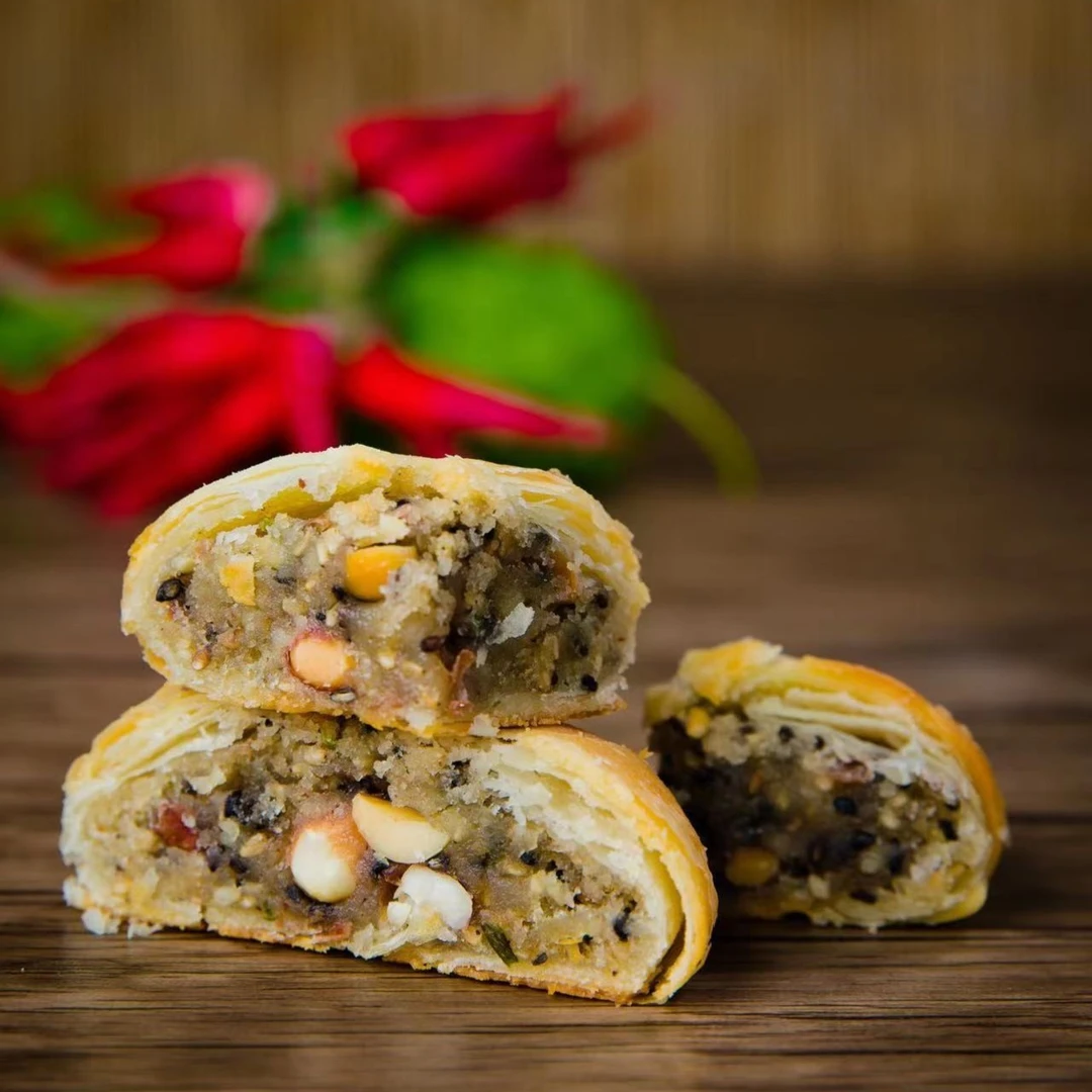 （30个普通装）醴陵丁家坊华瑞葱油饼