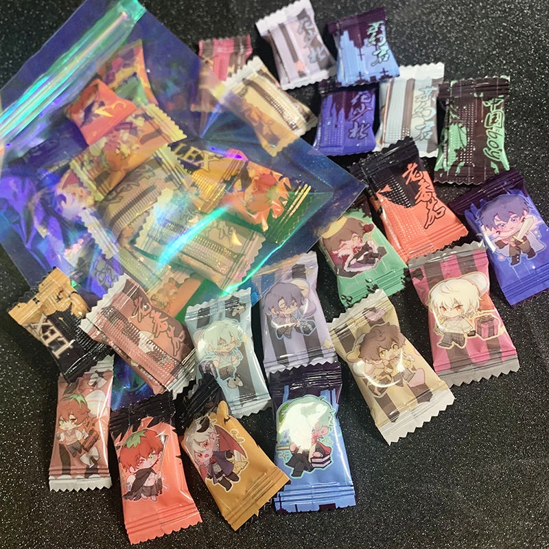 阴阳怪气男团奶味每包二十颗糖果纸花少北某幻君老番茄Lex中国boy