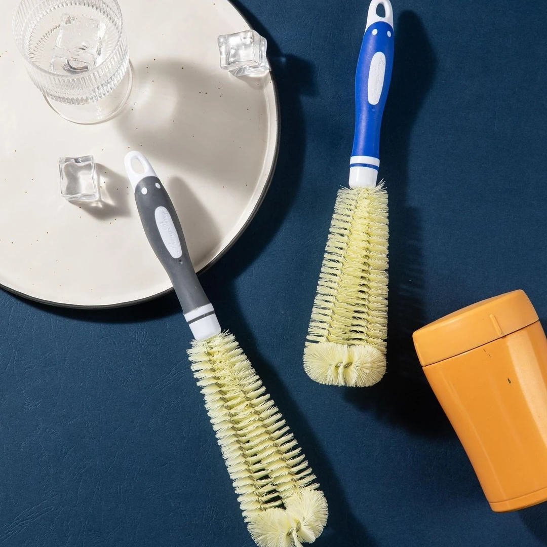 杯刷无死角刷杯子神器去茶渍多功能洗杯子的长柄硬毛刷子清洁去污